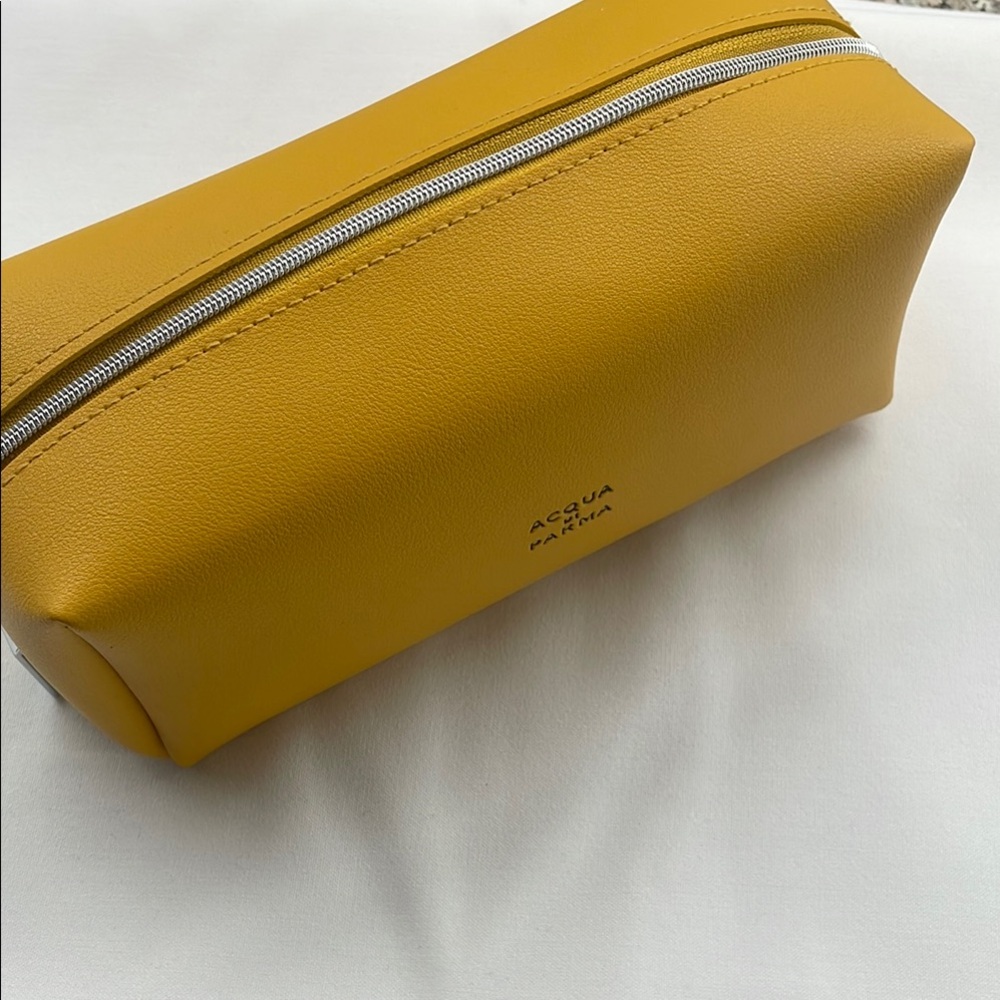Acqua Di Parma Yellow Toiletry Bag with Minimalist Design